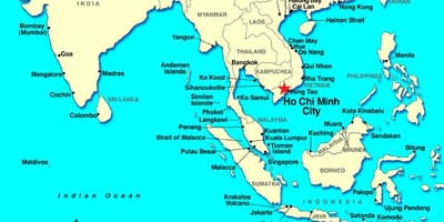 Saigon heiminum kort
